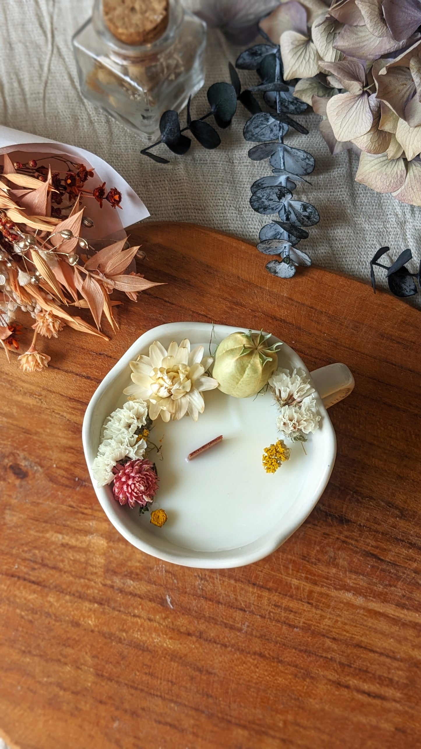 Bougie Flavie - Hibiscus - Petit format
