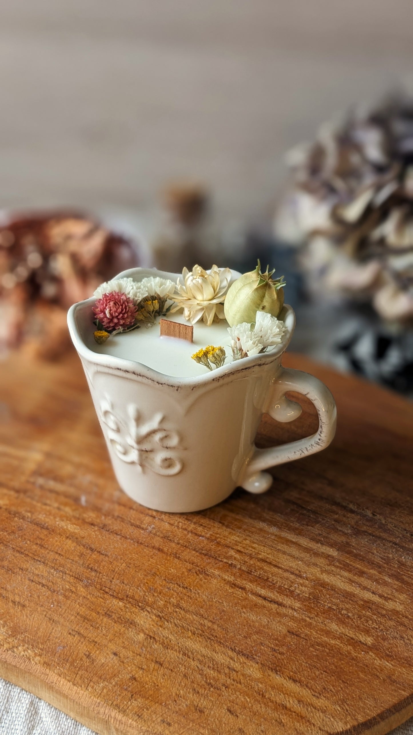 Bougie Flavie - Hibiscus - Petit format
