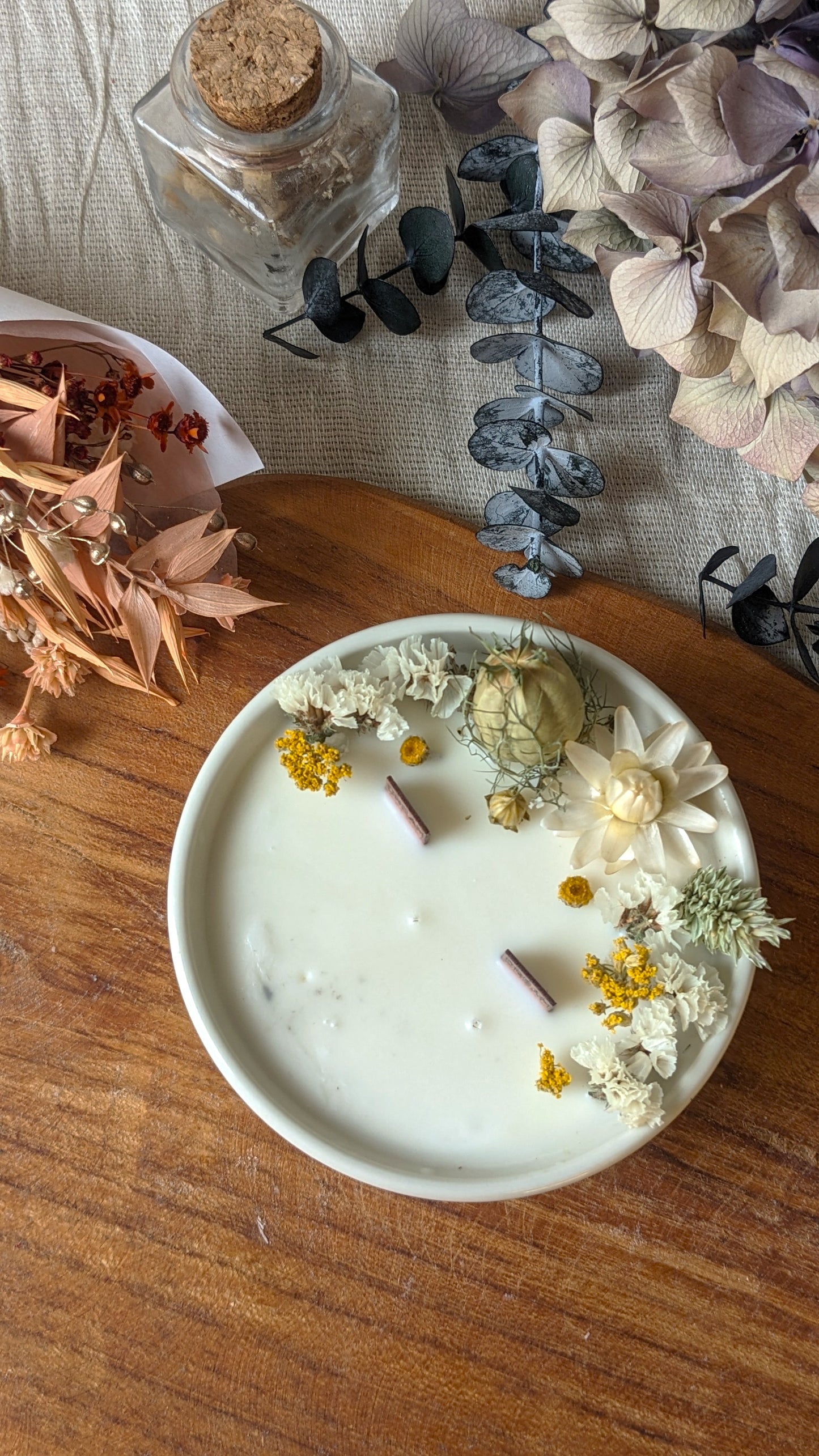 Bougie Marie - Cardamome - Moyen format