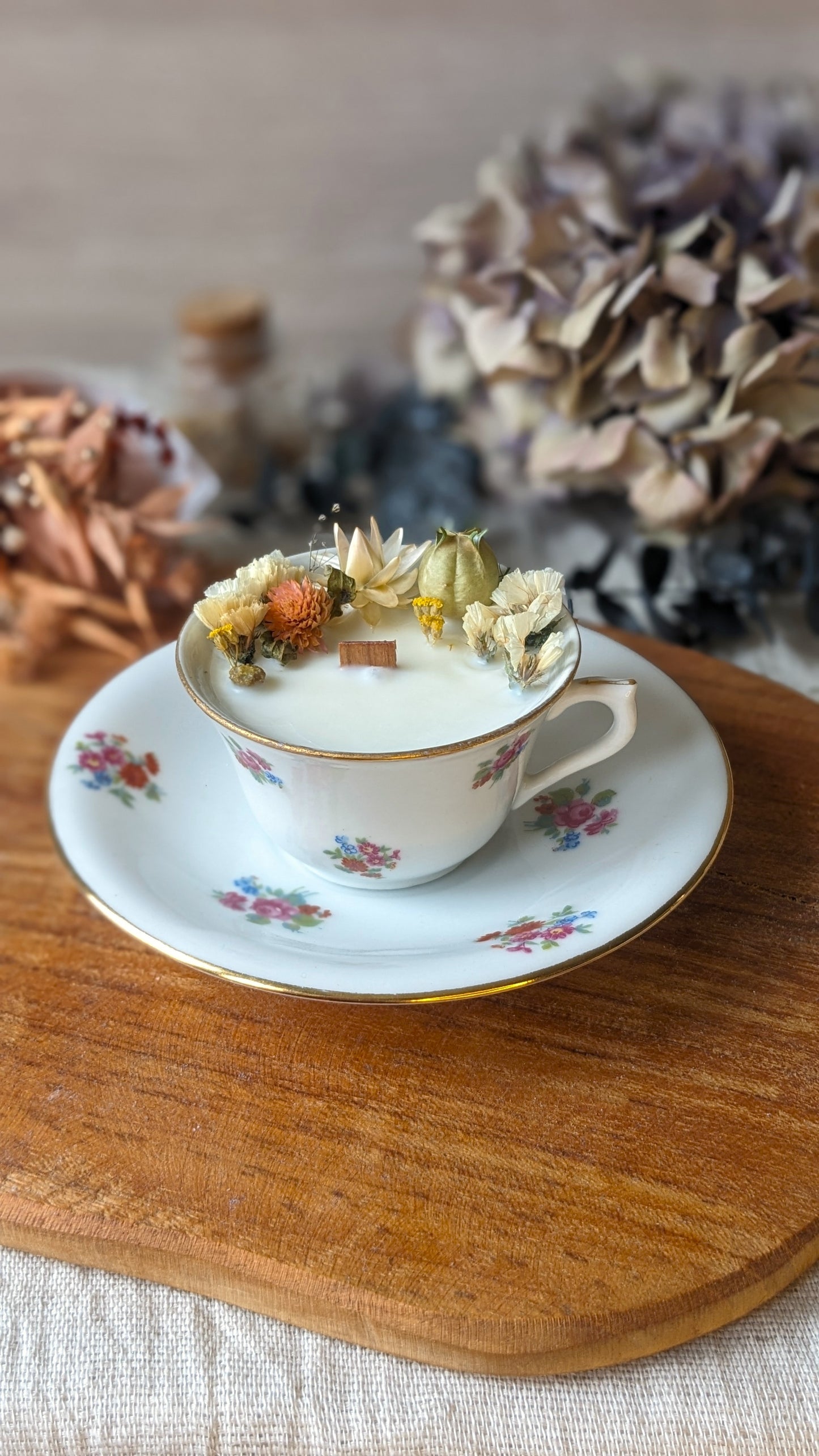 Bougie Lucie - Hibiscus - Petit format