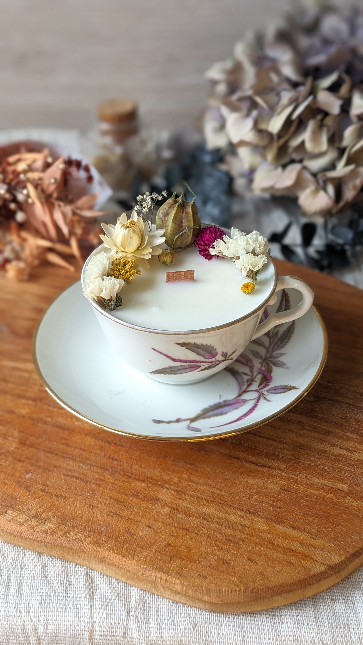 Bougie Jeanne - Hibiscus - Petit format