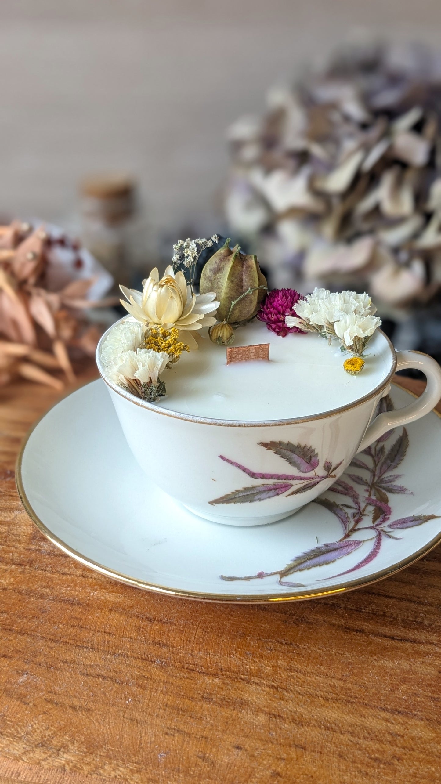 Bougie Jeanne - Hibiscus - Petit format