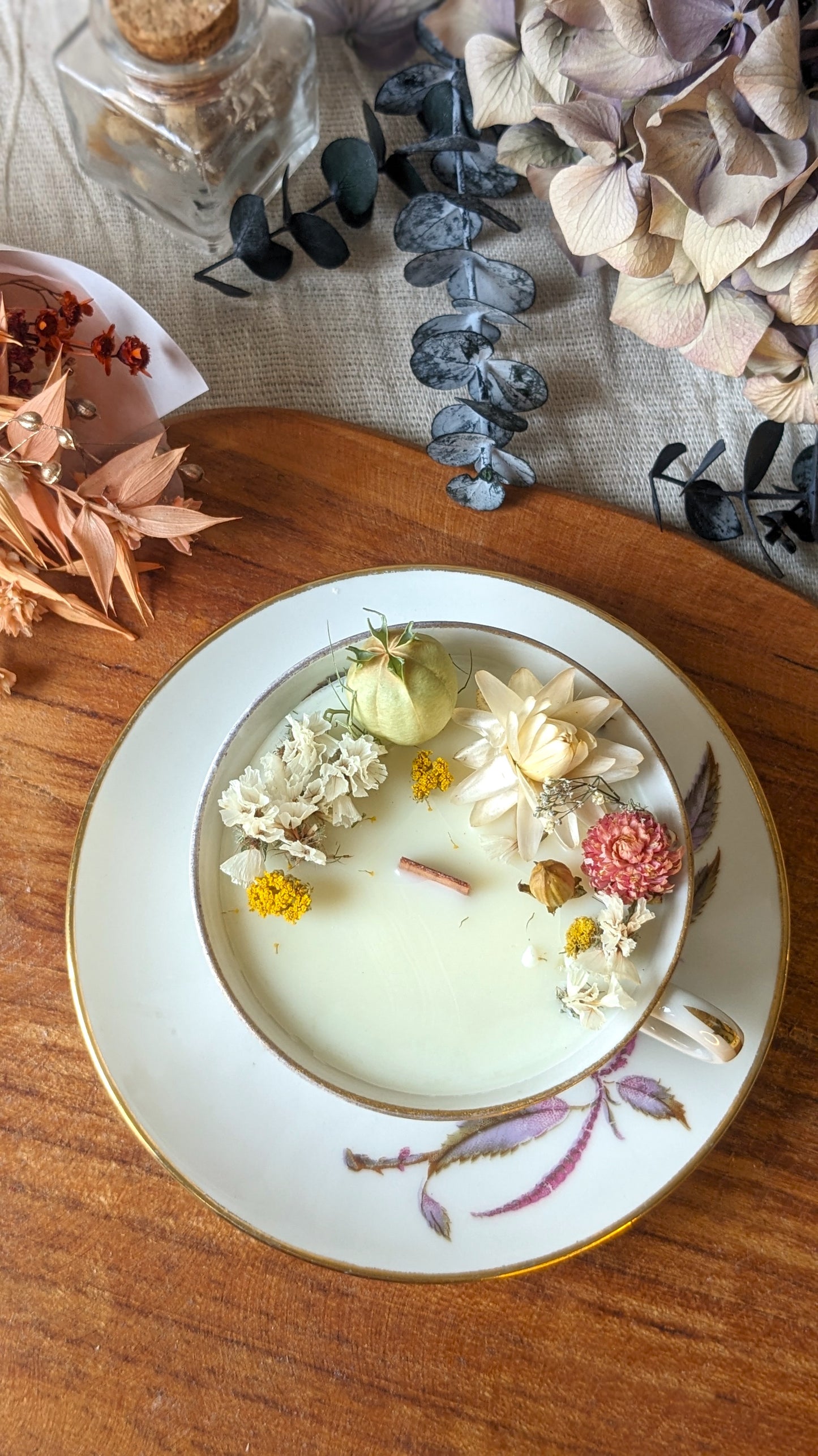 Bougie Coline - Lilas - Petit format