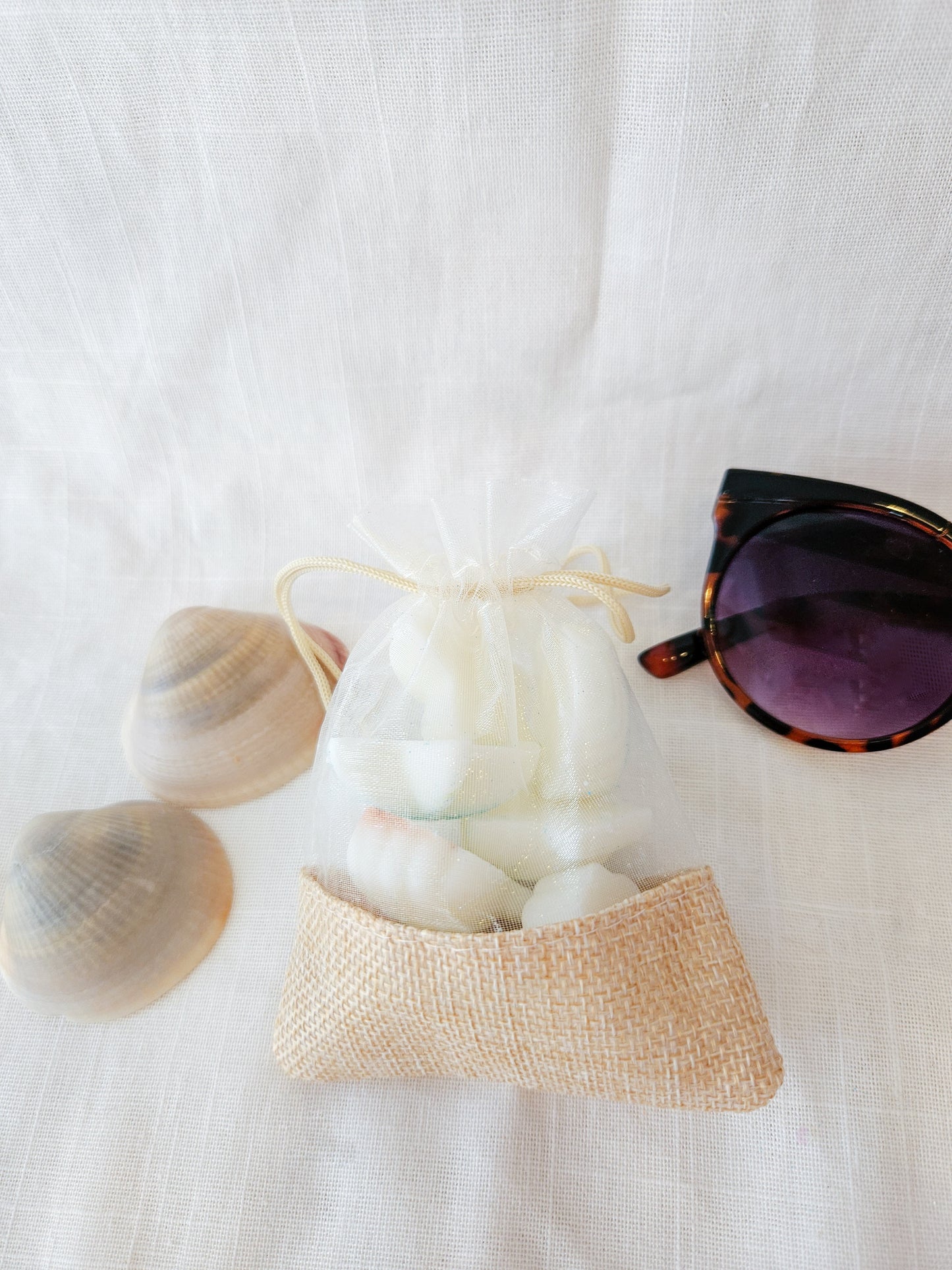 Fondants coquillages pailletés ✨