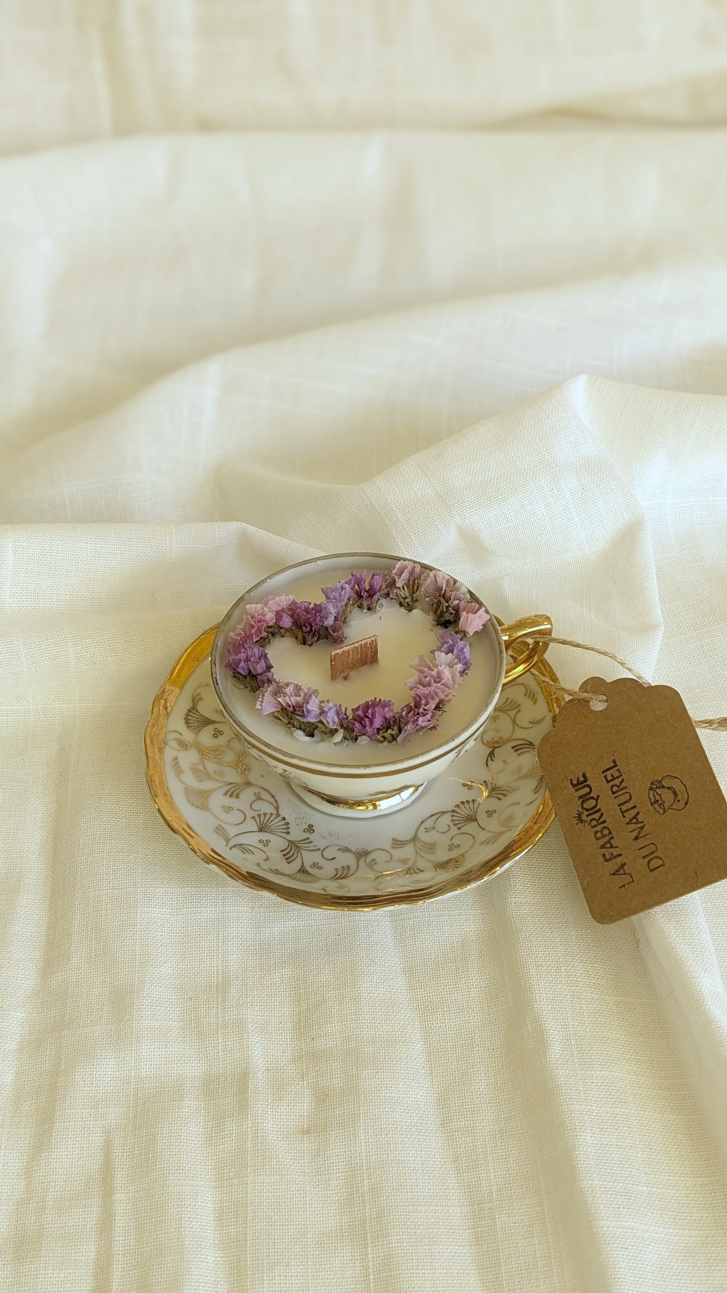 Bougie Emilie - Vanille épicée - Très petit format