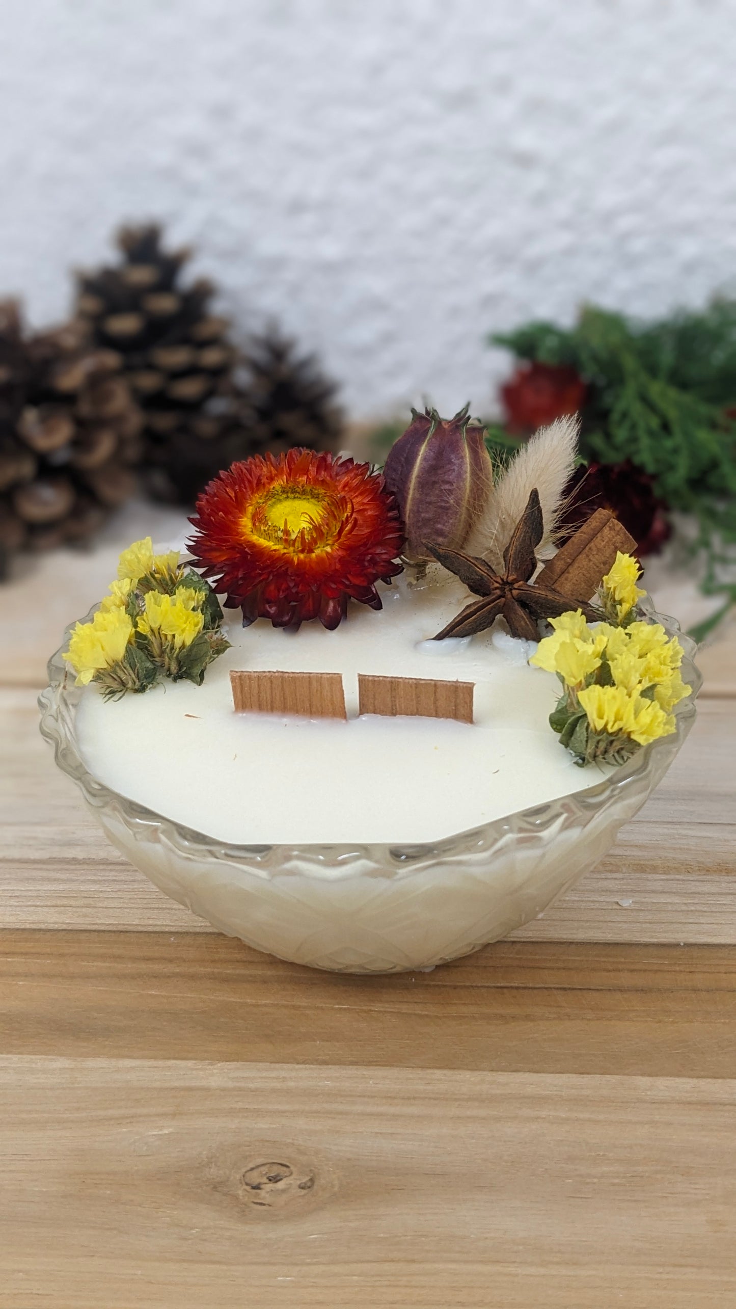 Bougie Marion - Epices de Noël - Moyen format