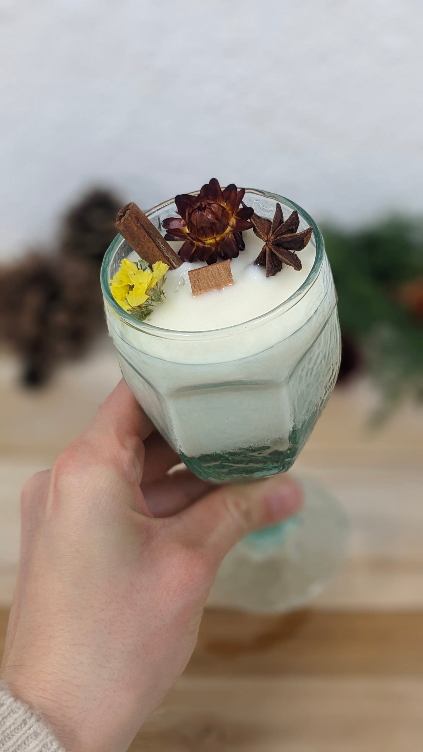 Bougie Sarah - Fleur de cerisier - Moyen format