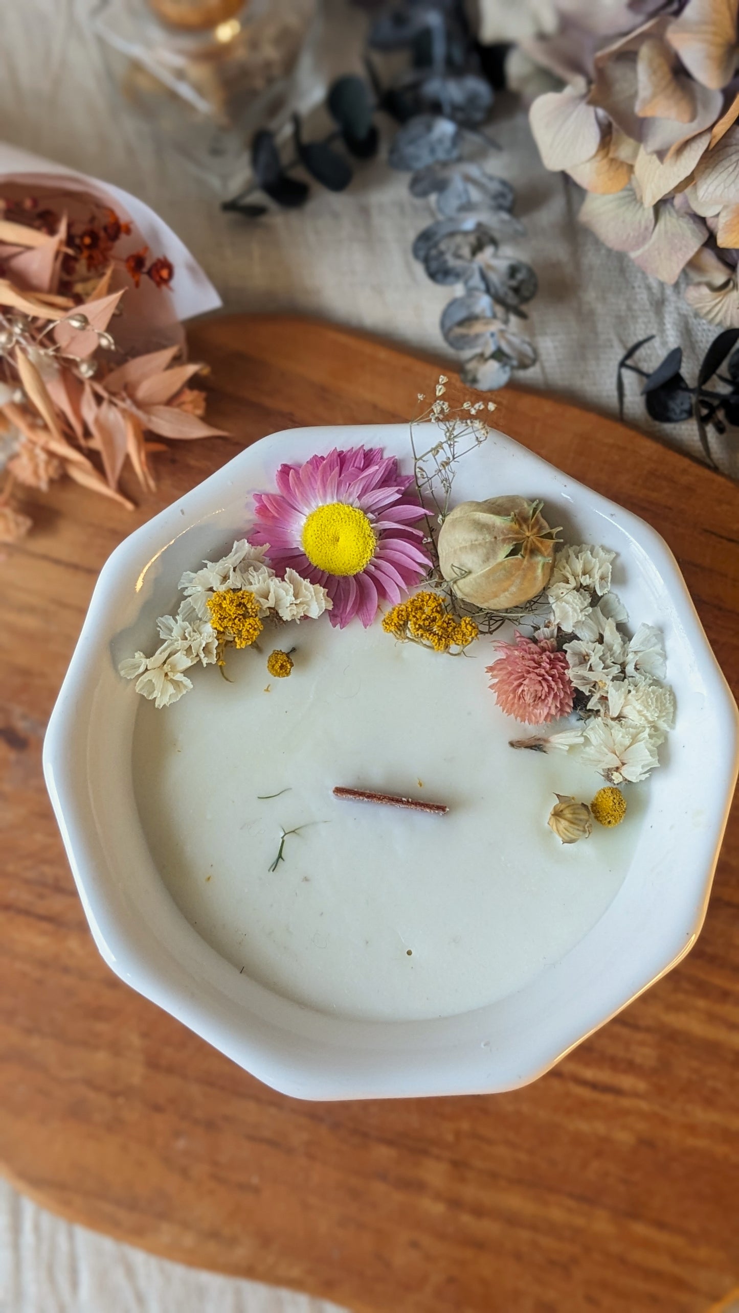 Bougie Cynthia - Fleur de cerisier - Gros format