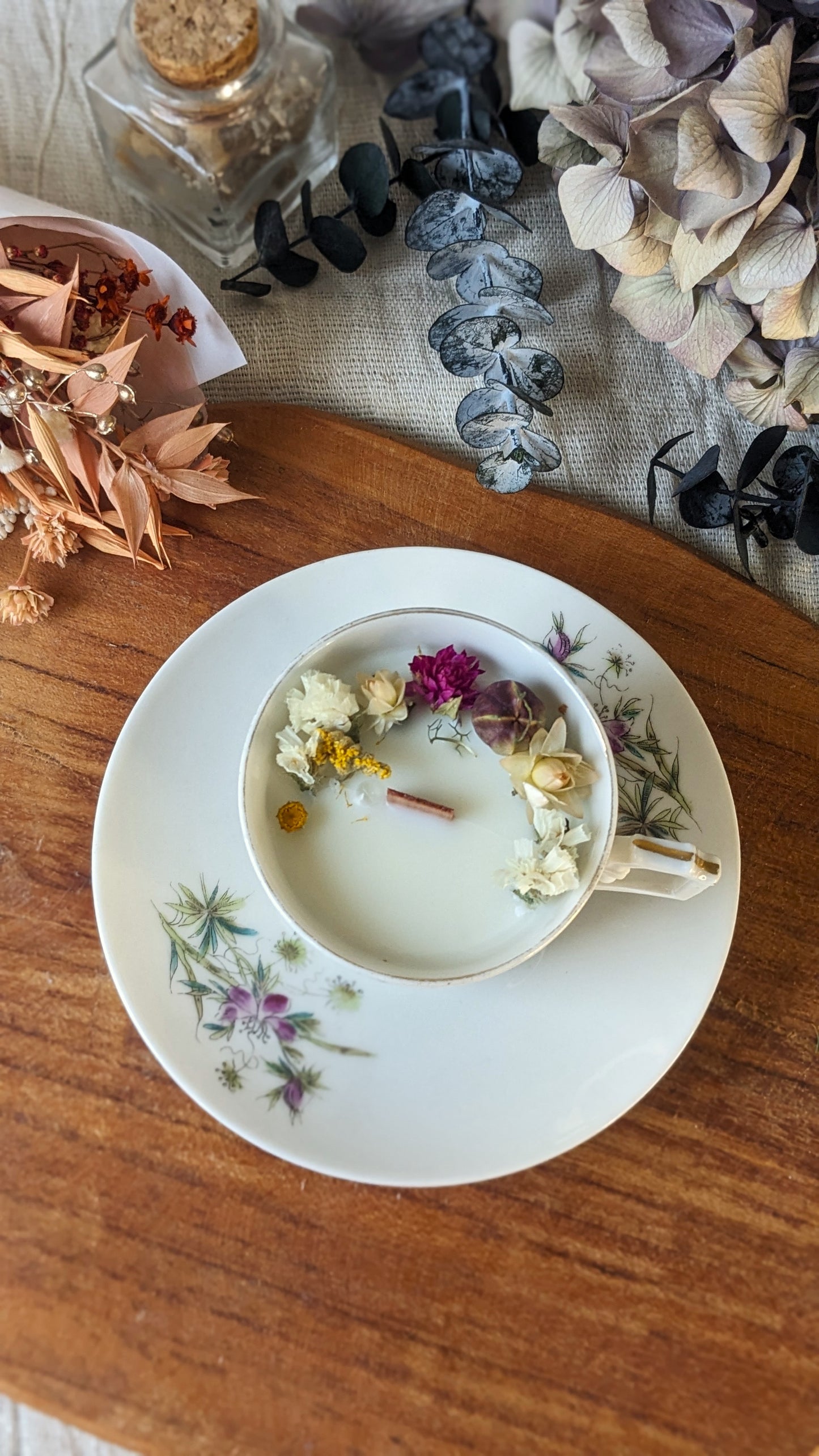 Bougie Patricia - Fleur de cerisier - Petit format