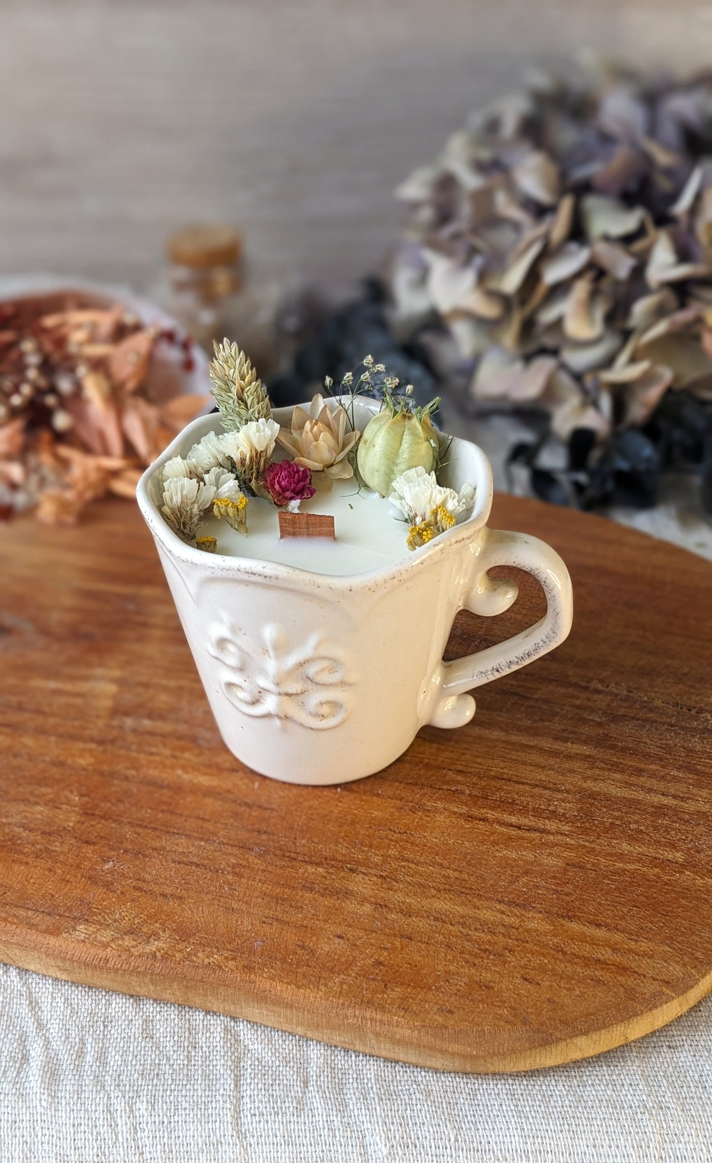 Bougie Stéphanie - Fleur de cerisier - Petit format
