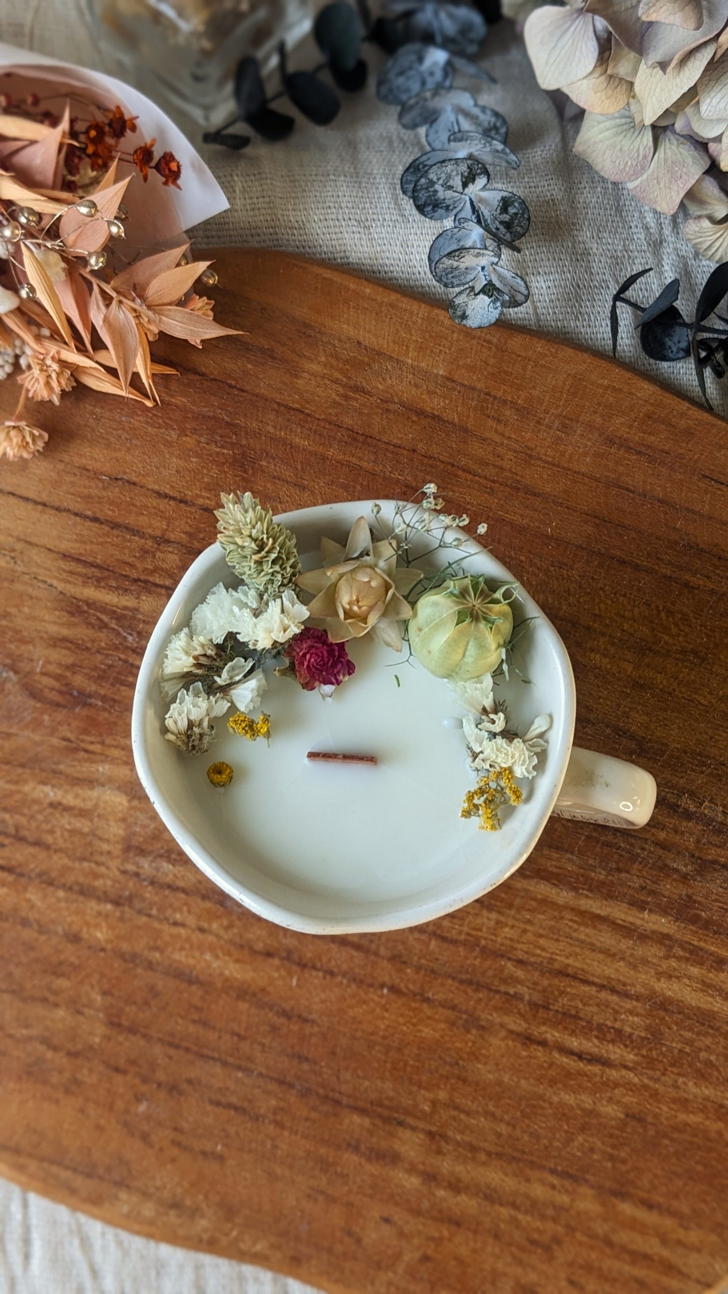 Bougie Stéphanie - Fleur de cerisier - Petit format