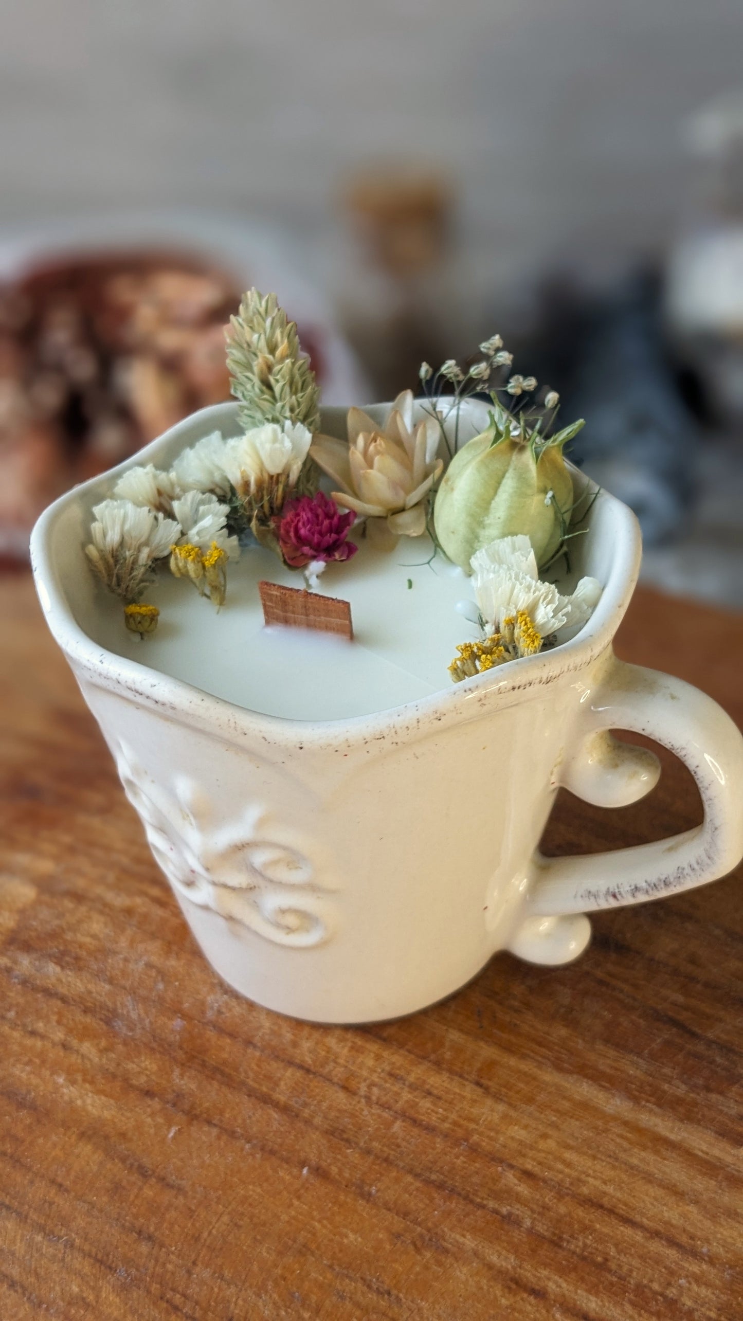 Bougie Stéphanie - Fleur de cerisier - Petit format