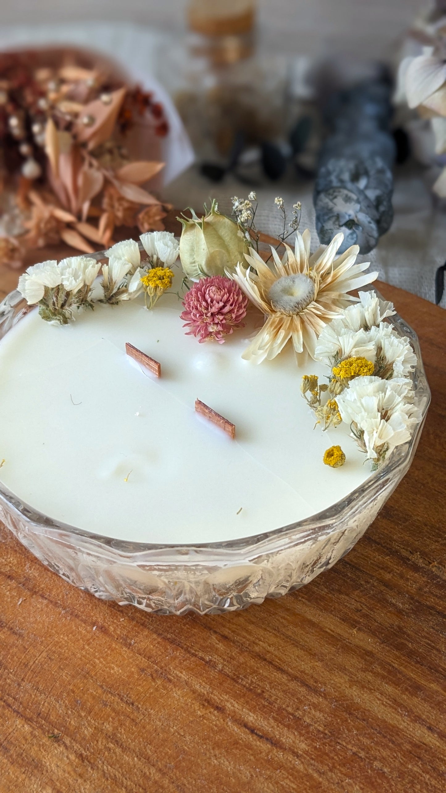 Bougie Alicia - Fleur de cerisier - Moyen format