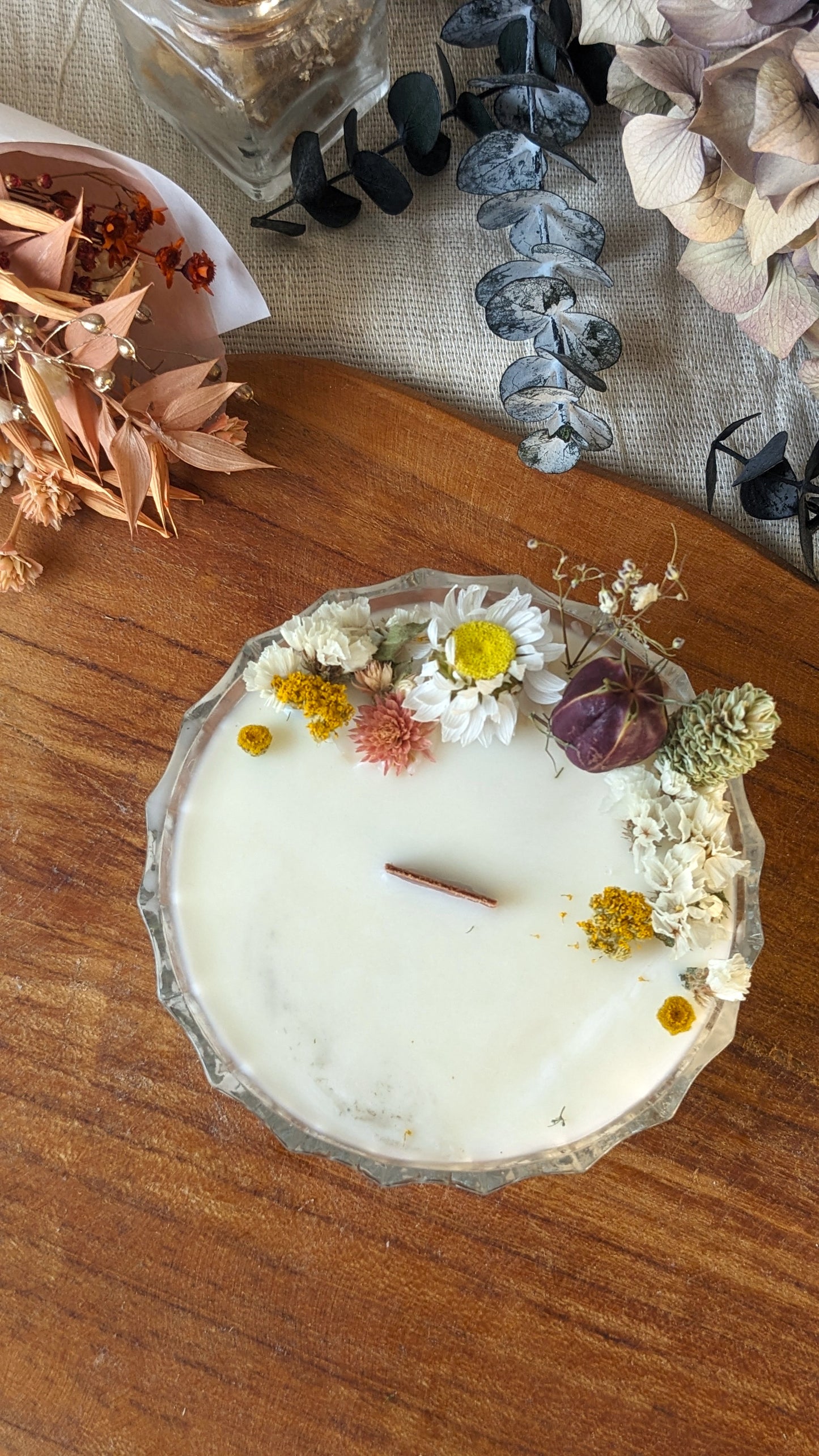 Bougie Charlotte - Fleur de cerisier - Moyen format
