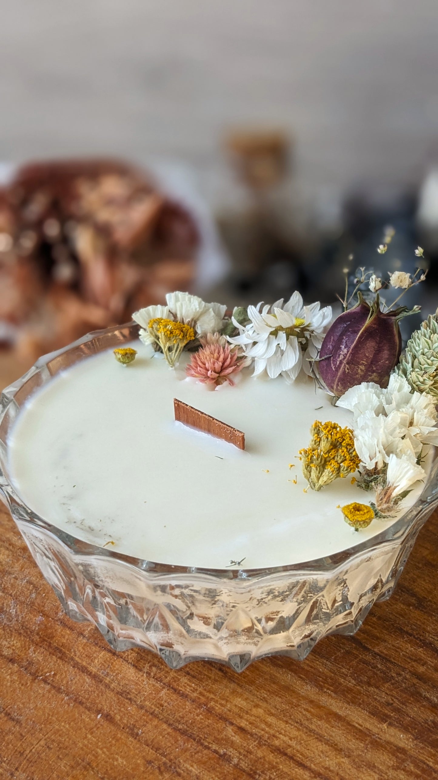Bougie Charlotte - Fleur de cerisier - Moyen format