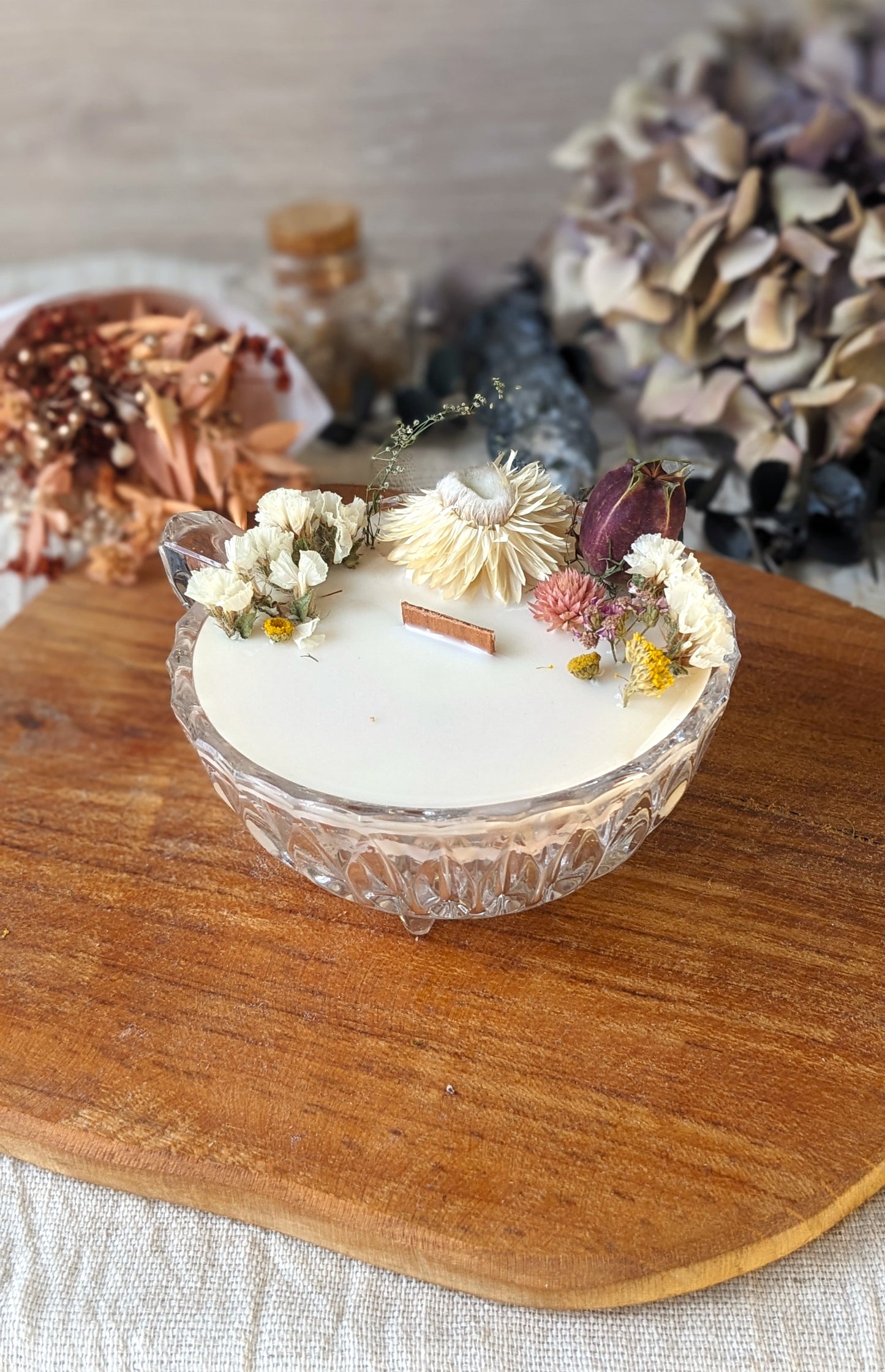 Bougie Hermione - Fleur de cerisier - Moyen format
