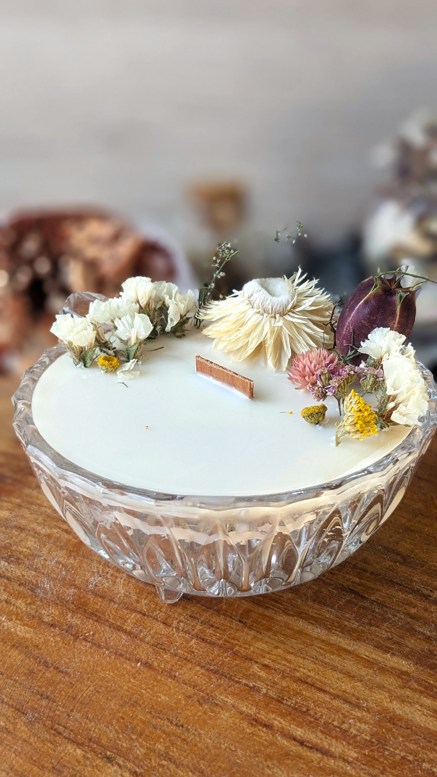 Bougie Hermione - Fleur de cerisier - Moyen format