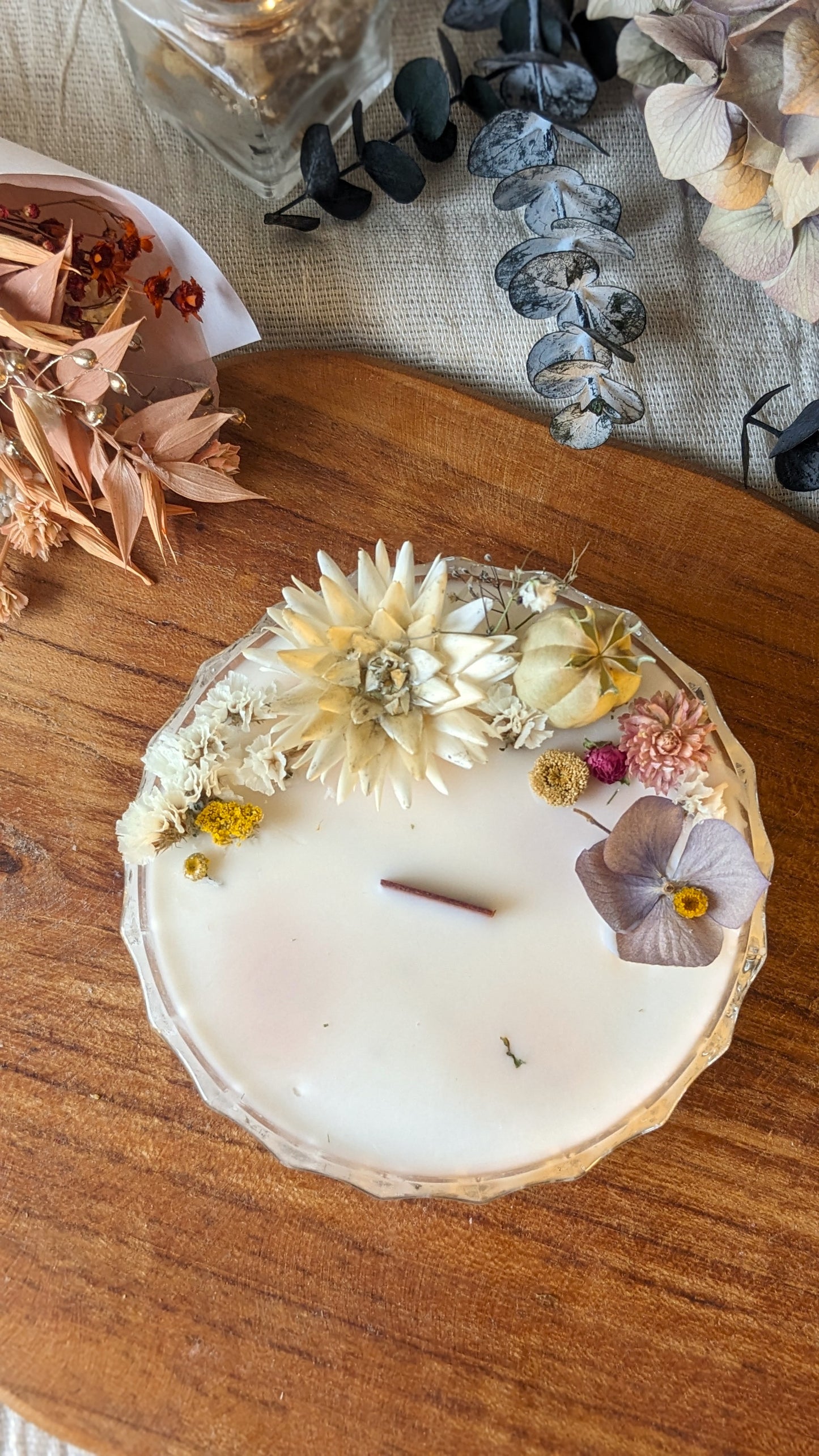 Bougie Aïda - Caramel beurre salé - Moyen format