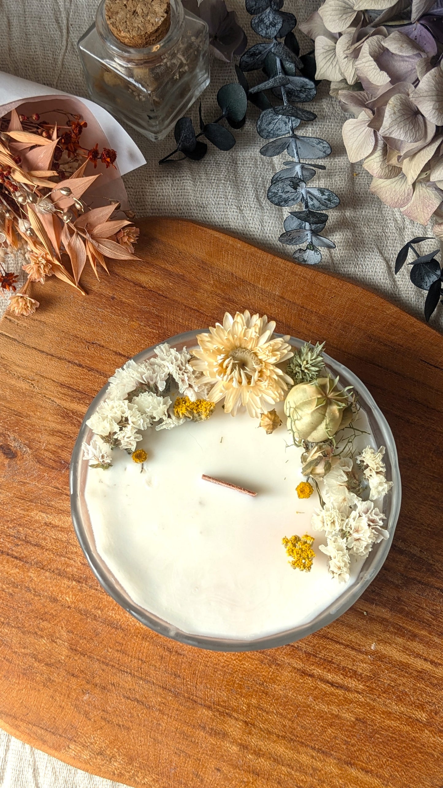 Bougie Aïcha - Cardamome - Moyen format