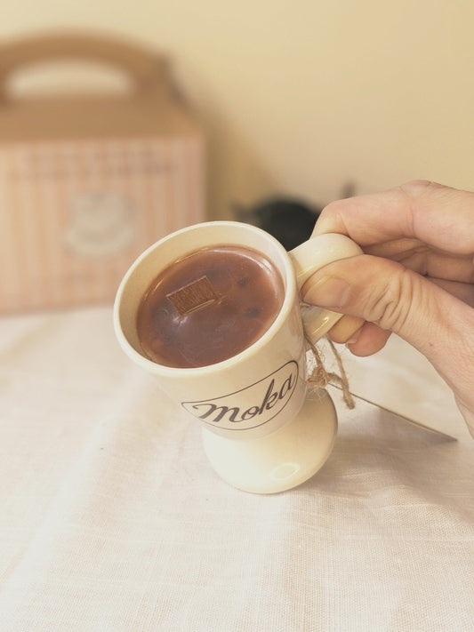Bougie Virginie - café ☕ - petit format
