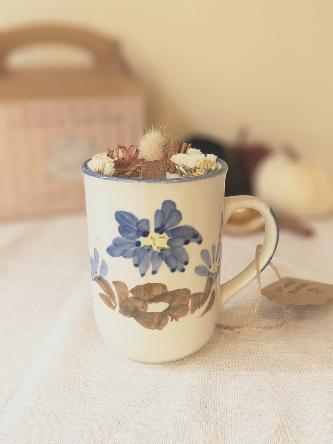 Bougie Hermione - Speculoos - Moyen Format