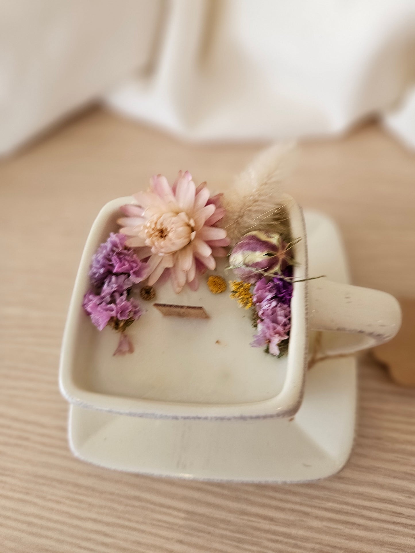 Bougie Victoria - Rose - Moyen format