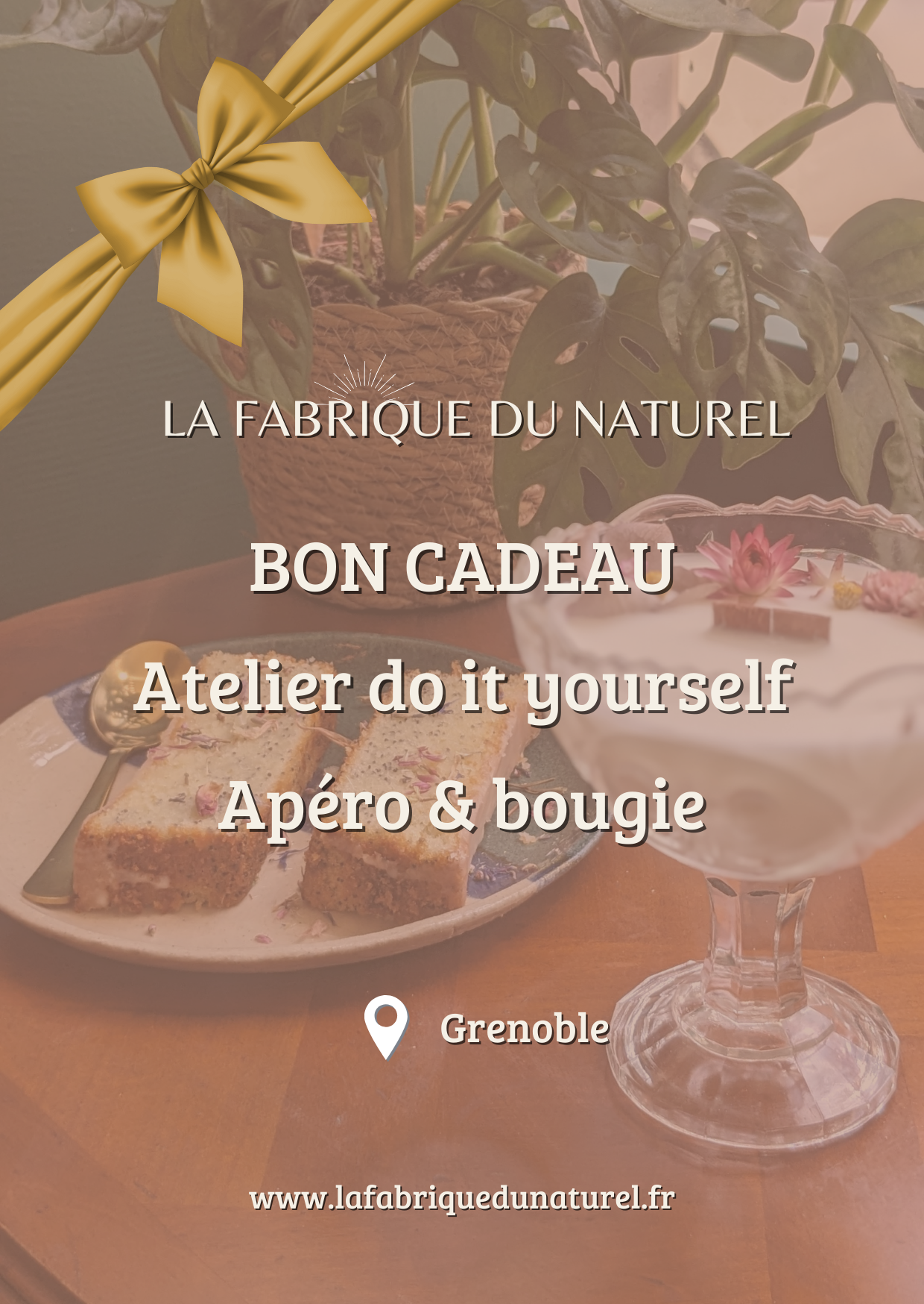 Carte cadeau atelier apéro & bougie