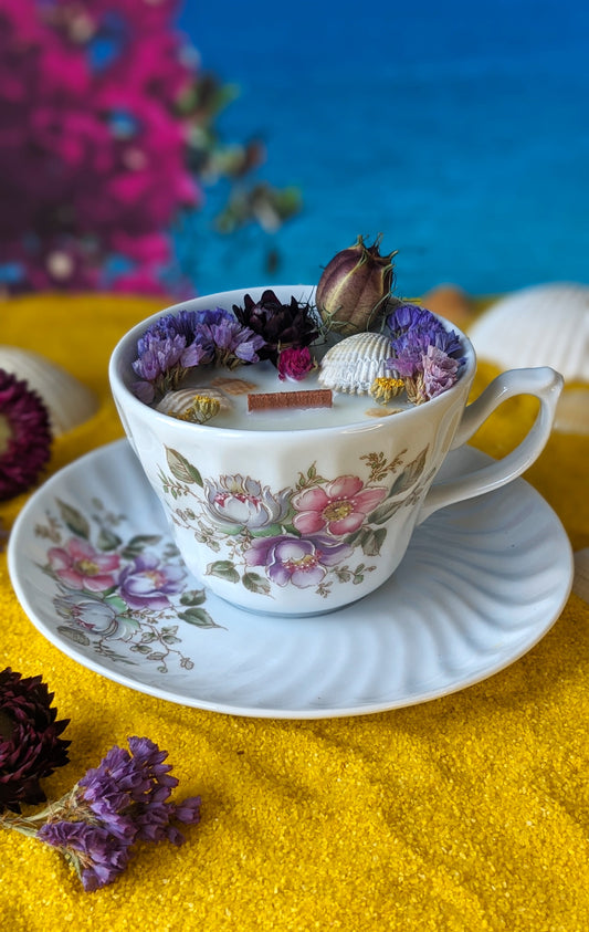 Bougie Déborah - Frangipanier & Jasmin - Moyen format