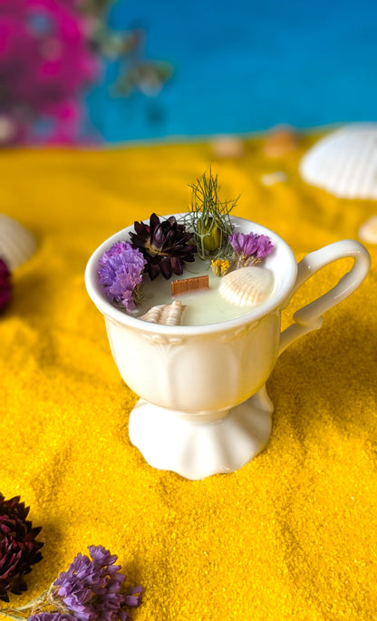 Bougie Jasmine - Monoï des îles - Petit format