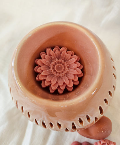 Brûle parfum en céramique pour fondants parfumés 🏺✨