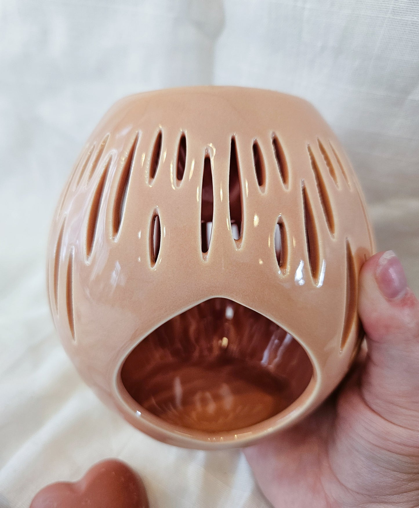 Brûle parfum en céramique pour fondants parfumés 🏺✨