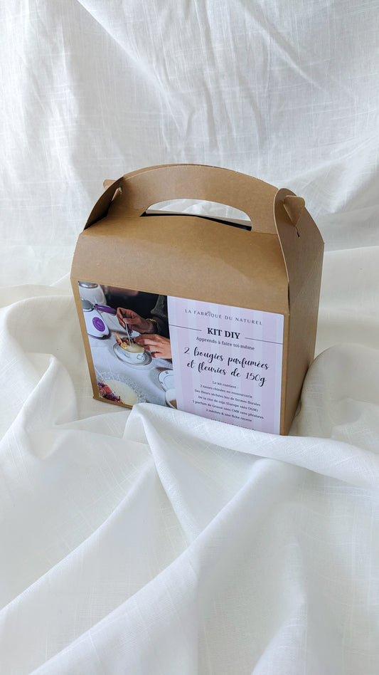 Le Kit DIY : Crée tes bougies fleuries 🌼