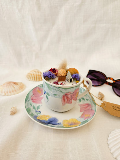 Bougie Lauryne - Frangipanier & Jasmin - Moyen Format