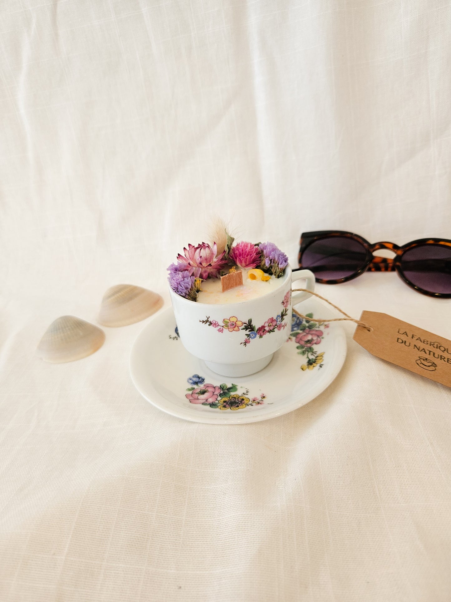 Bougie Suzanne - Frangipanier & Jasmin - Moyen Format