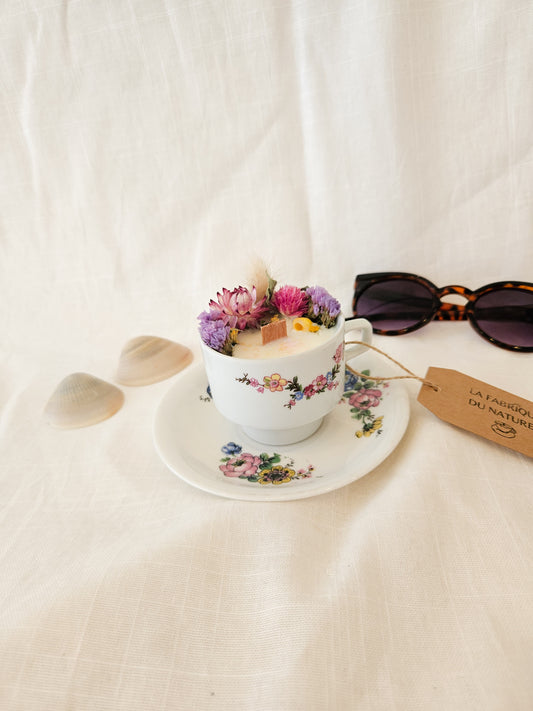 Bougie Suzanne - Frangipanier & Jasmin - Moyen Format