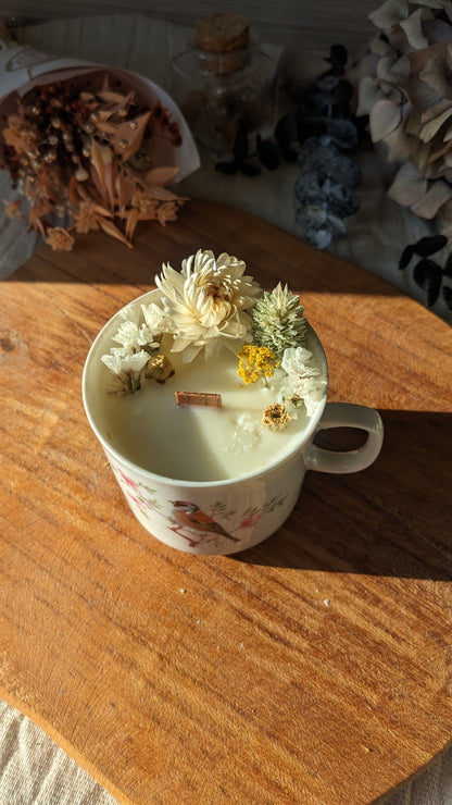 Bougie Lili - Musc - Moyen format
