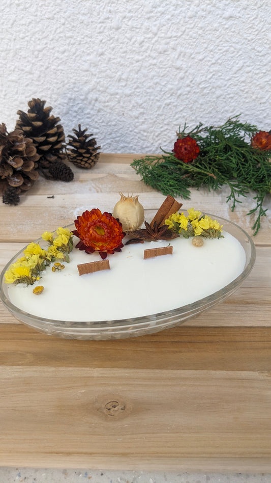 Bougie Manon - Caramel beurre salé - Moyen format