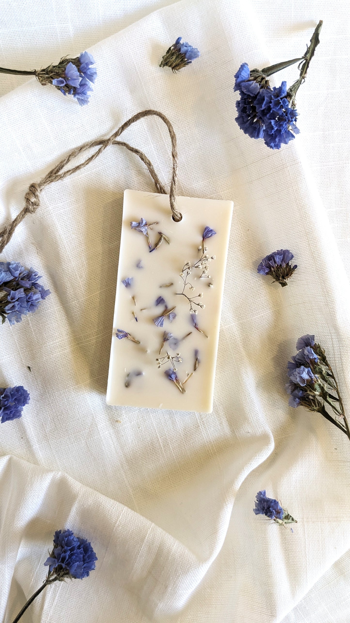 Suspension parfumée fleurie - Fleur de lin