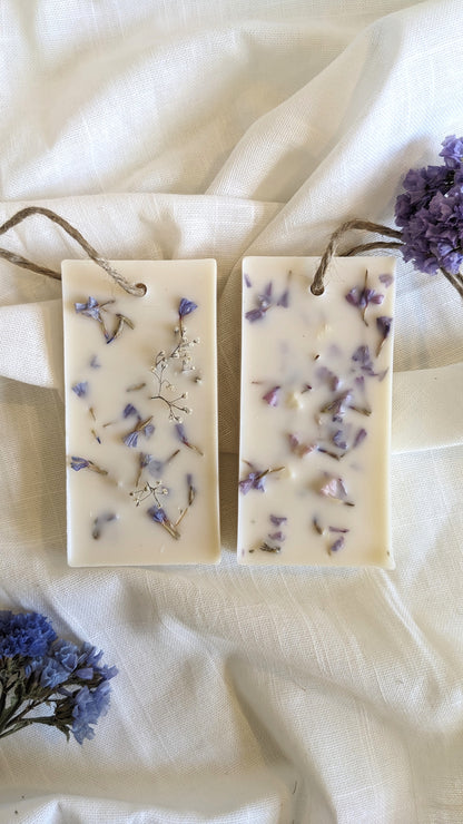 Duo de suspensions parfumées fleuries