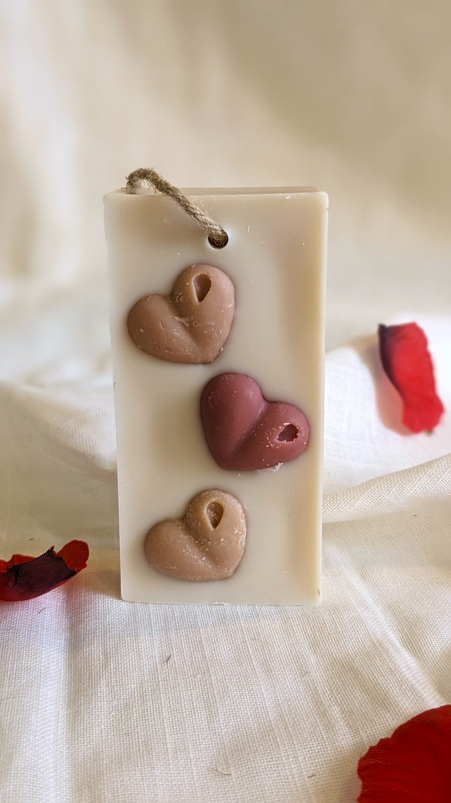 Duo de suspensions parfumées fleuries spécial St Valentin