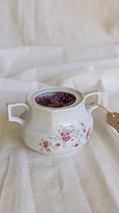 Bougie Clara - Fleur de lin - Gros format