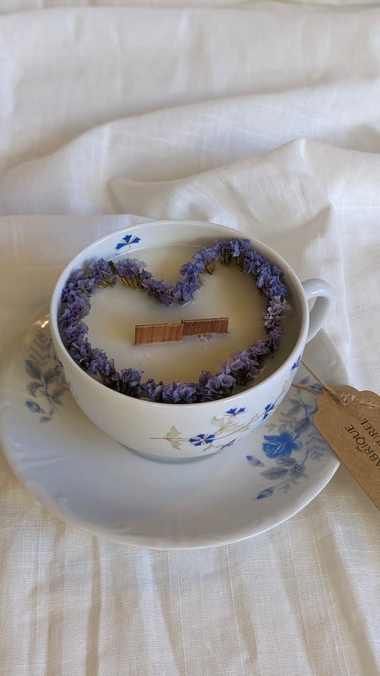 Bougie Rose - Rose - Gros format