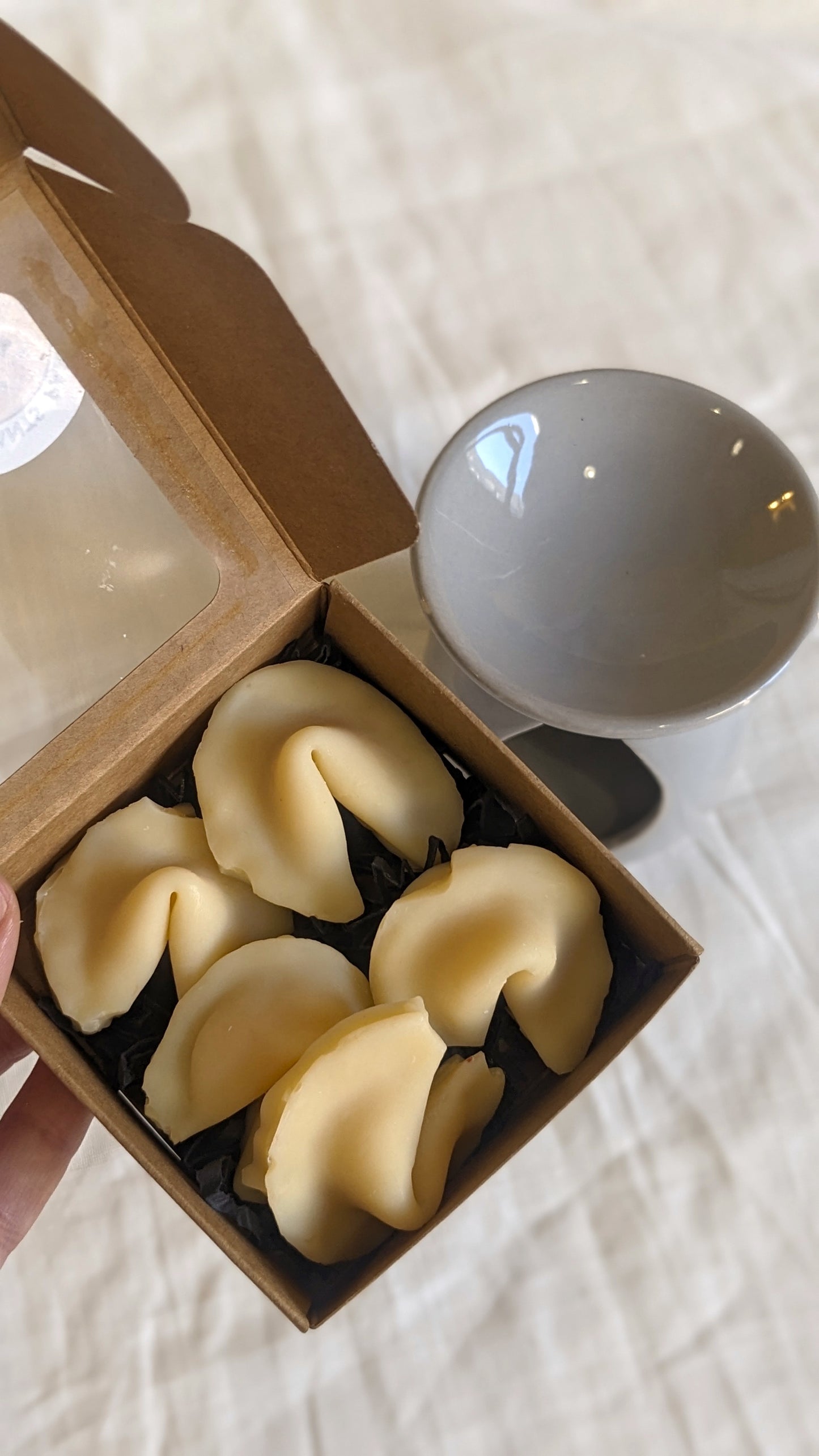 Fondants - Fortune cookies avec messages cachés