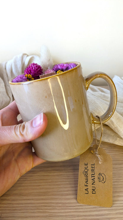 Bougie Amélie - Hibiscus - Gros format