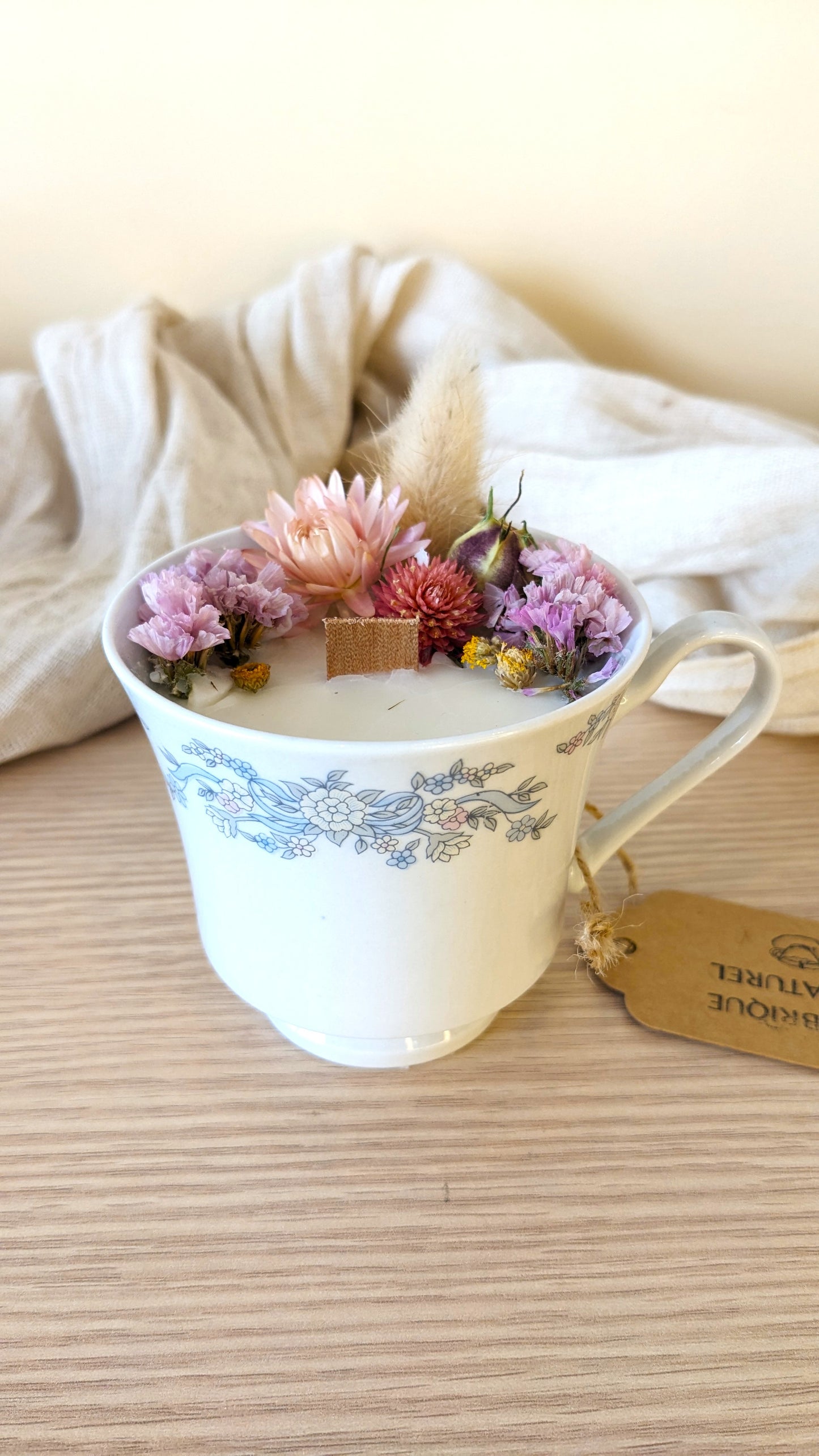 Bougie Sylvia - Cardamome - Moyen format