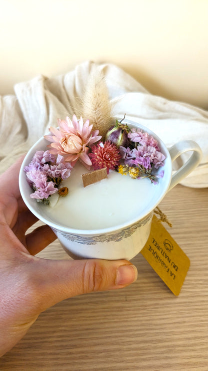 Bougie Sylvia - Cardamome - Moyen format