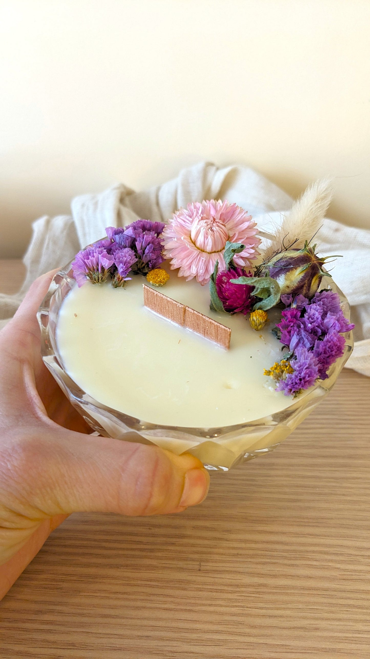 Bougie Roberta - Fleur d'oranger - Moyen format