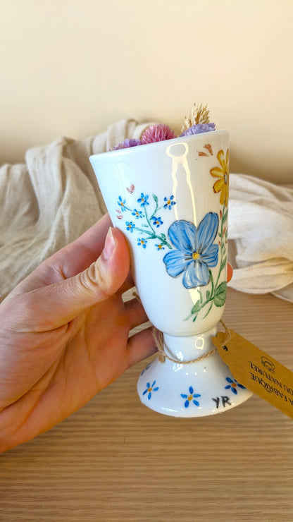 Bougie Marine - Fleur de lin - Moyen format