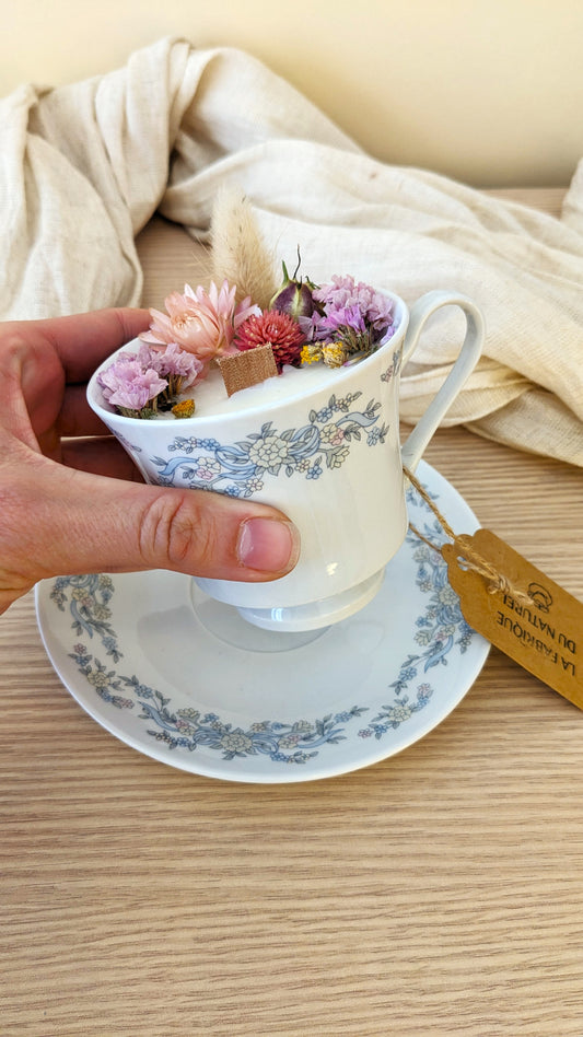 Bougie Sylvia - Cardamome - Moyen format