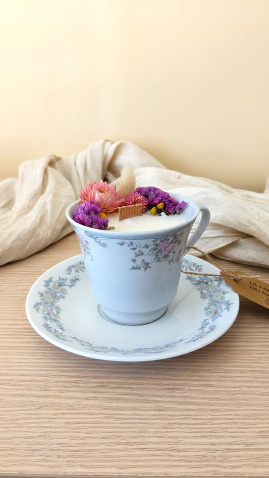 Bougie Lydia - Hibiscus - Moyen format